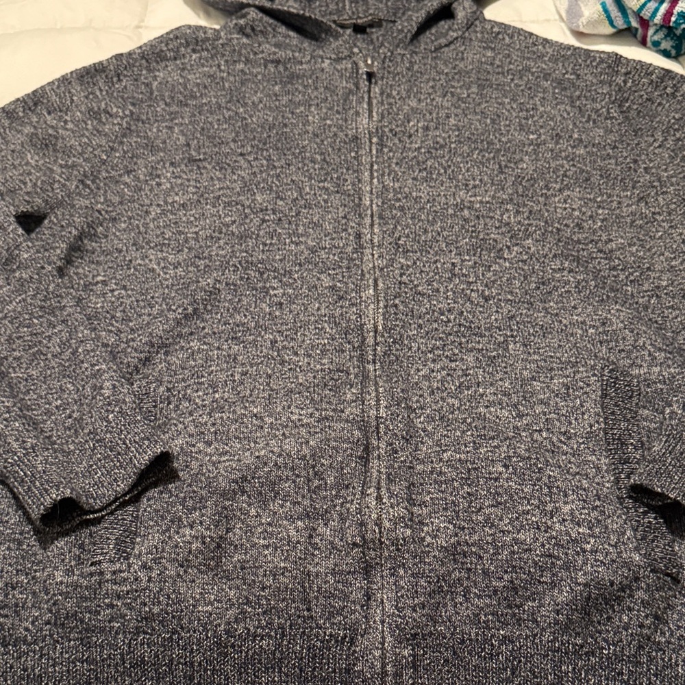Banana Republic XXL men’s sweater with hood zip up 2X